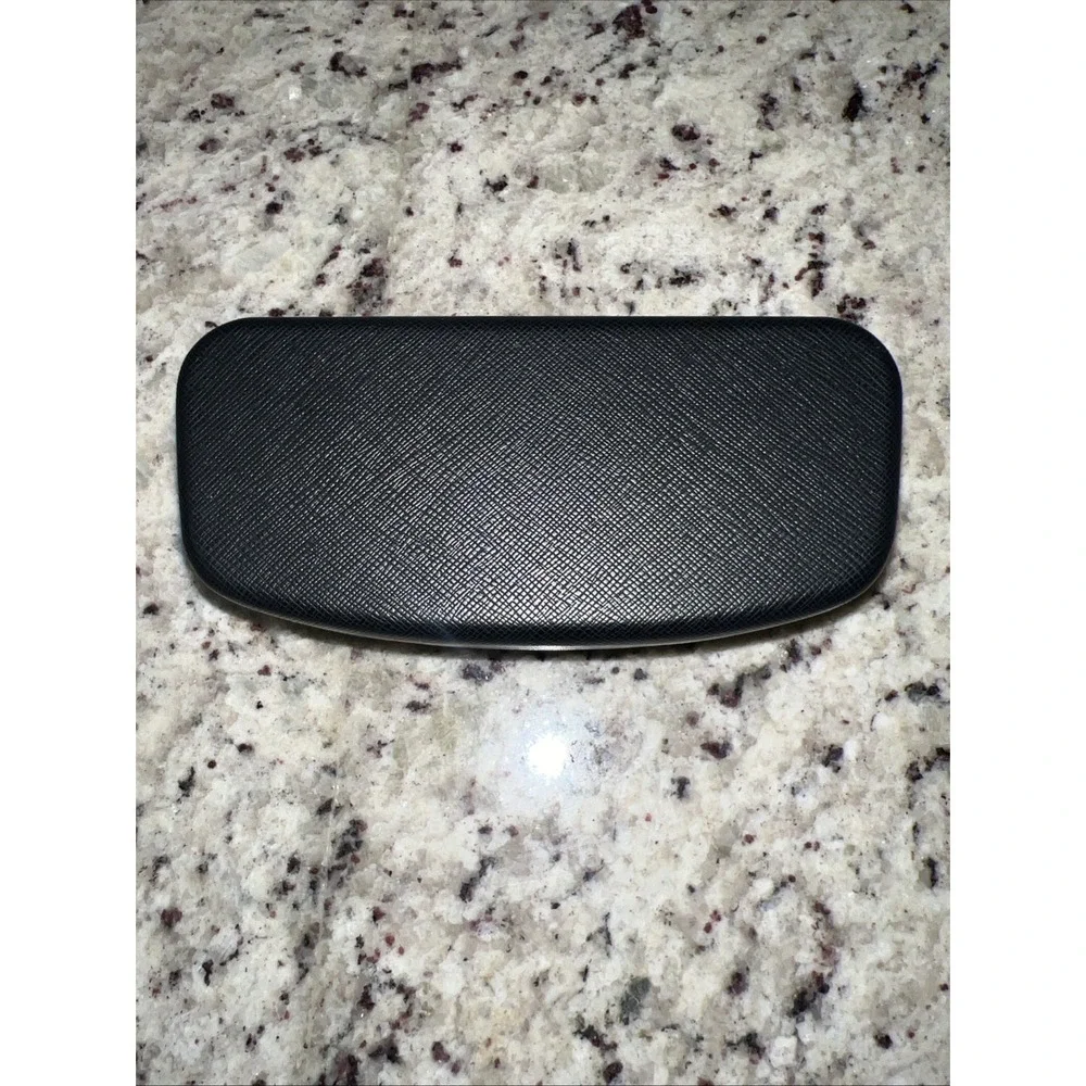 Authentic Salvatore Ferragamo Sunglasses Case Black Hard Shell Eyeglass Case